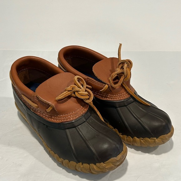 Cabela's Womens Size 7 Steel Shank Duck Boots Slip On Brown, Leather - Picture 1 of 6